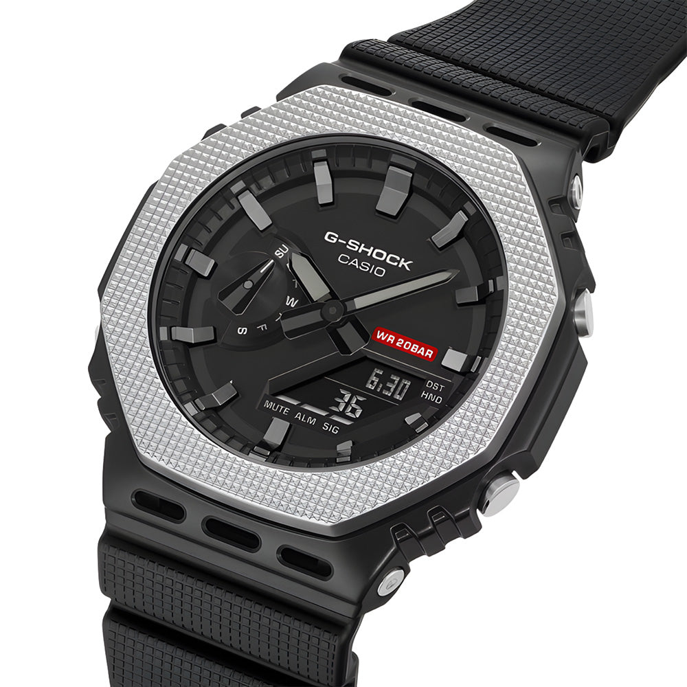 Casio G-Shock G-STEEL Black Dial Watch | GM-2100BM-1ADR