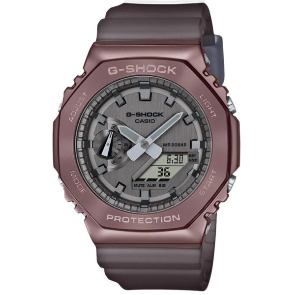 CASIO G-SHOCK MIDNIGHT FOG RESIN STRAP WATCH | GM-2100MF-5ADR