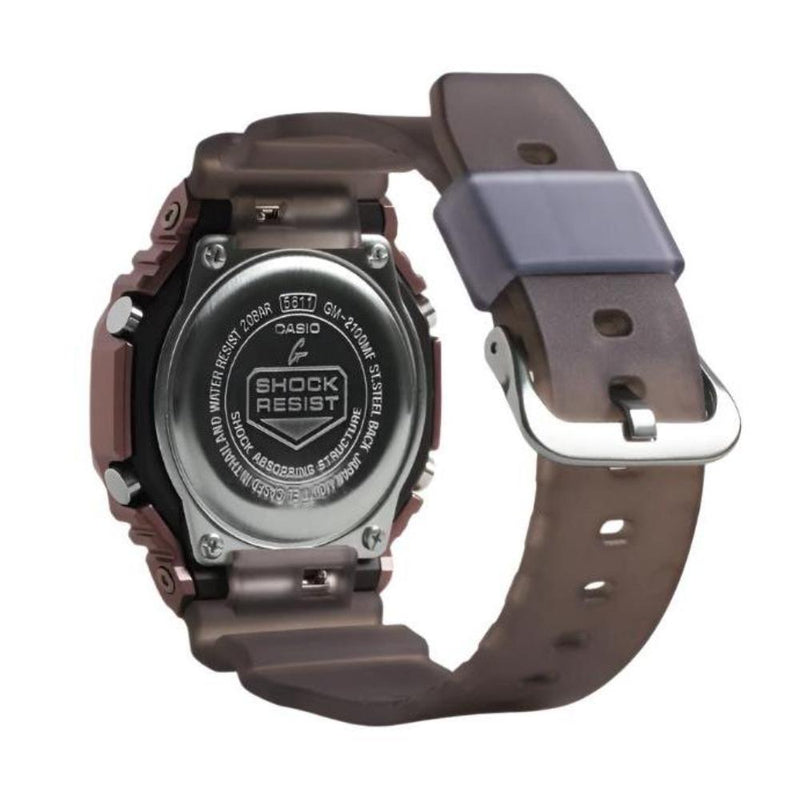 CASIO G-SHOCK MIDNIGHT FOG RESIN STRAP WATCH | GM-2100MF-5ADR