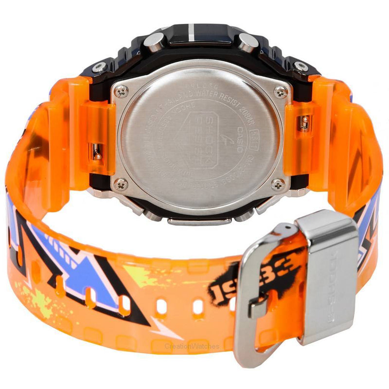 Casio G-Shock "Street Spirit" Orange Strap Mens Watch | GM-2100SS-1ADR