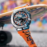 Casio G-Shock "Street Spirit" Orange Strap Mens Watch | GM-2100SS-1ADR