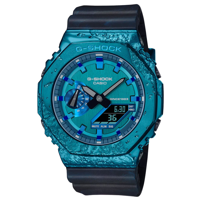 Casio G-Shock 40th Anniversary Blue Remastered Watch| GM-2140GEM-2ADR