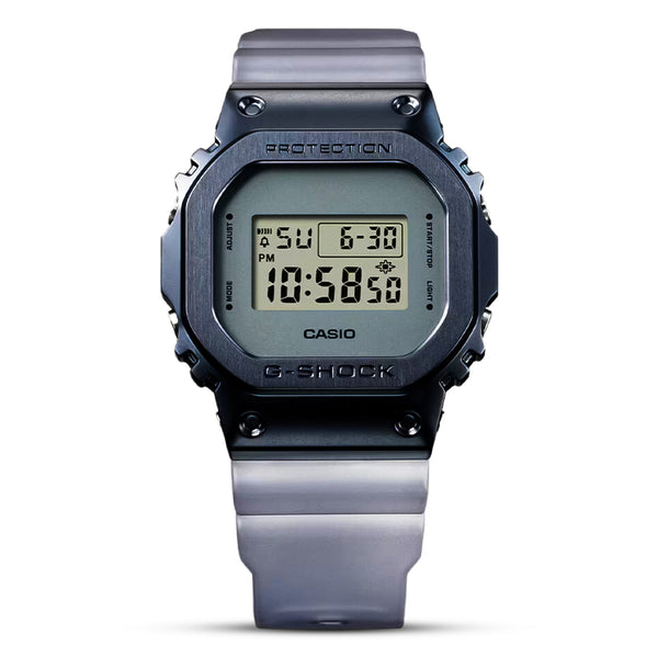 CASIO G-SHOCK METAL COVERED MIDNIGHT FOG EDITION WATCH | GM-5600MF-2DR