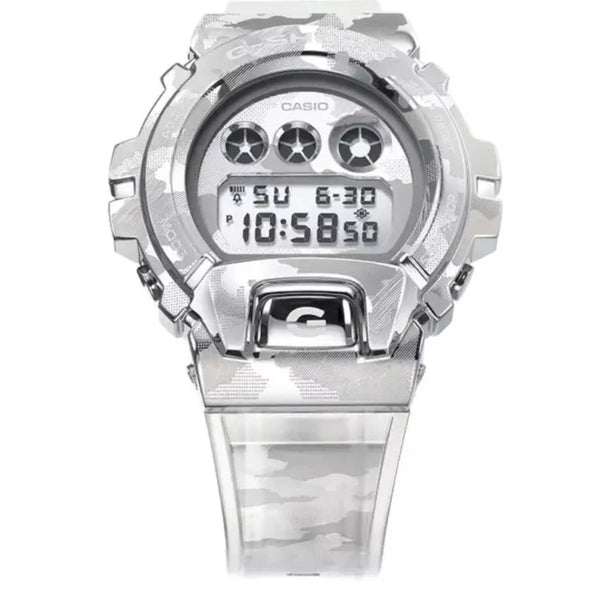 Casio G-Shock White Camouflage Digital Men's Watch| GM-6900SCM-1DR