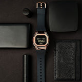 CASIO G-SHOCK METAL ROSE GOLD TONE CASE DIGITAL UNISEX WATCH | GM-S5600PG-1DR