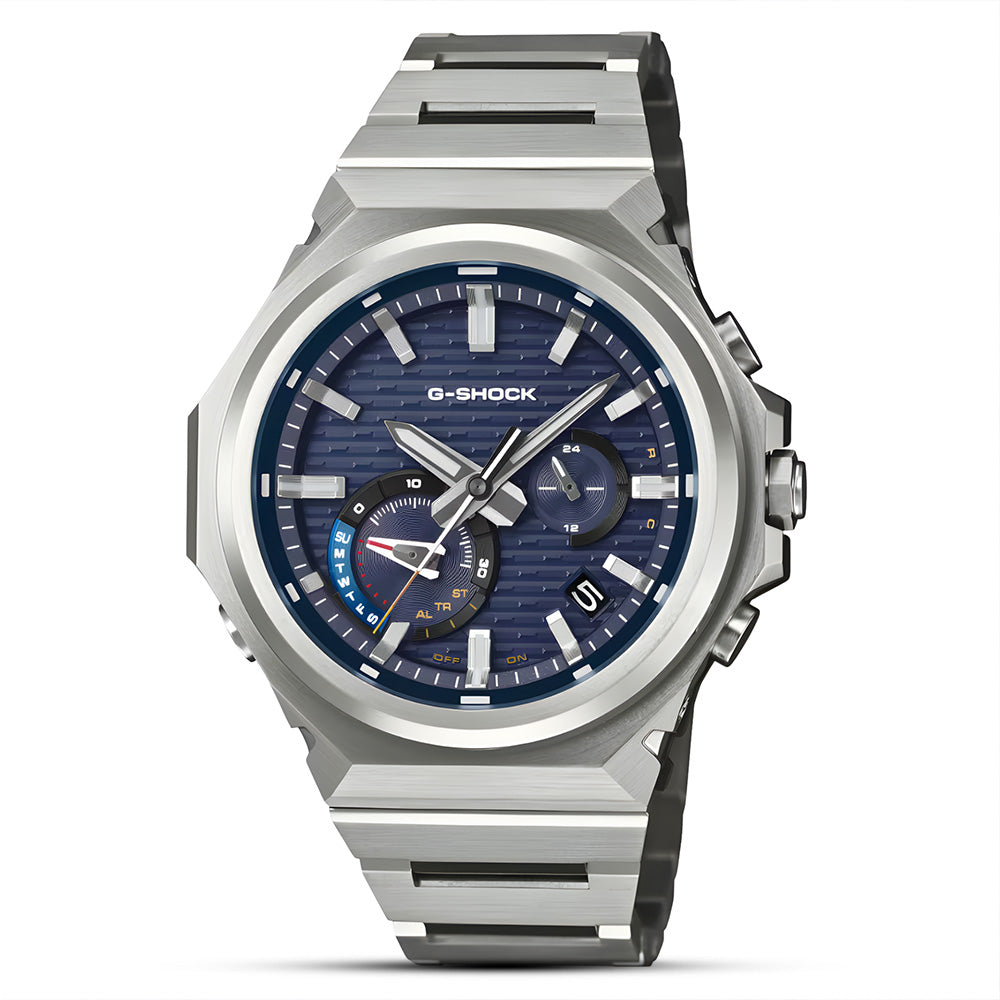 Casio G-Shock G-Steel Bluetooth Tough Solar Blue Dial Watch GST-B1000D-2ADR