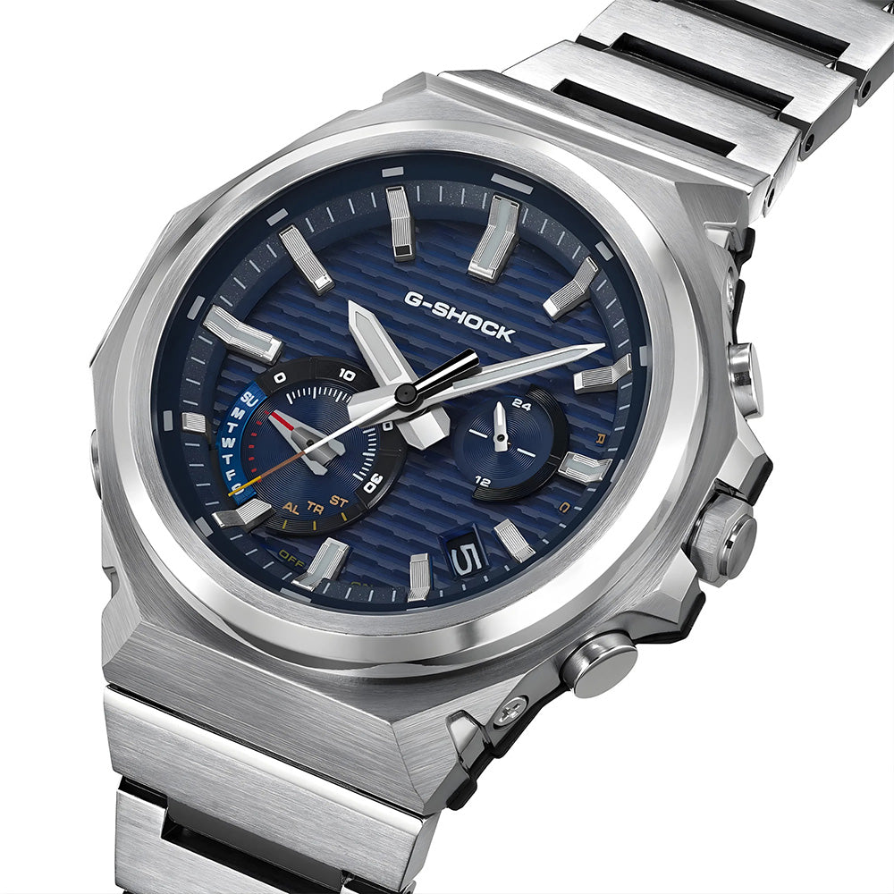Casio G-Shock G-Steel Bluetooth Tough Solar Blue Dial Watch GST-B1000D-2ADR