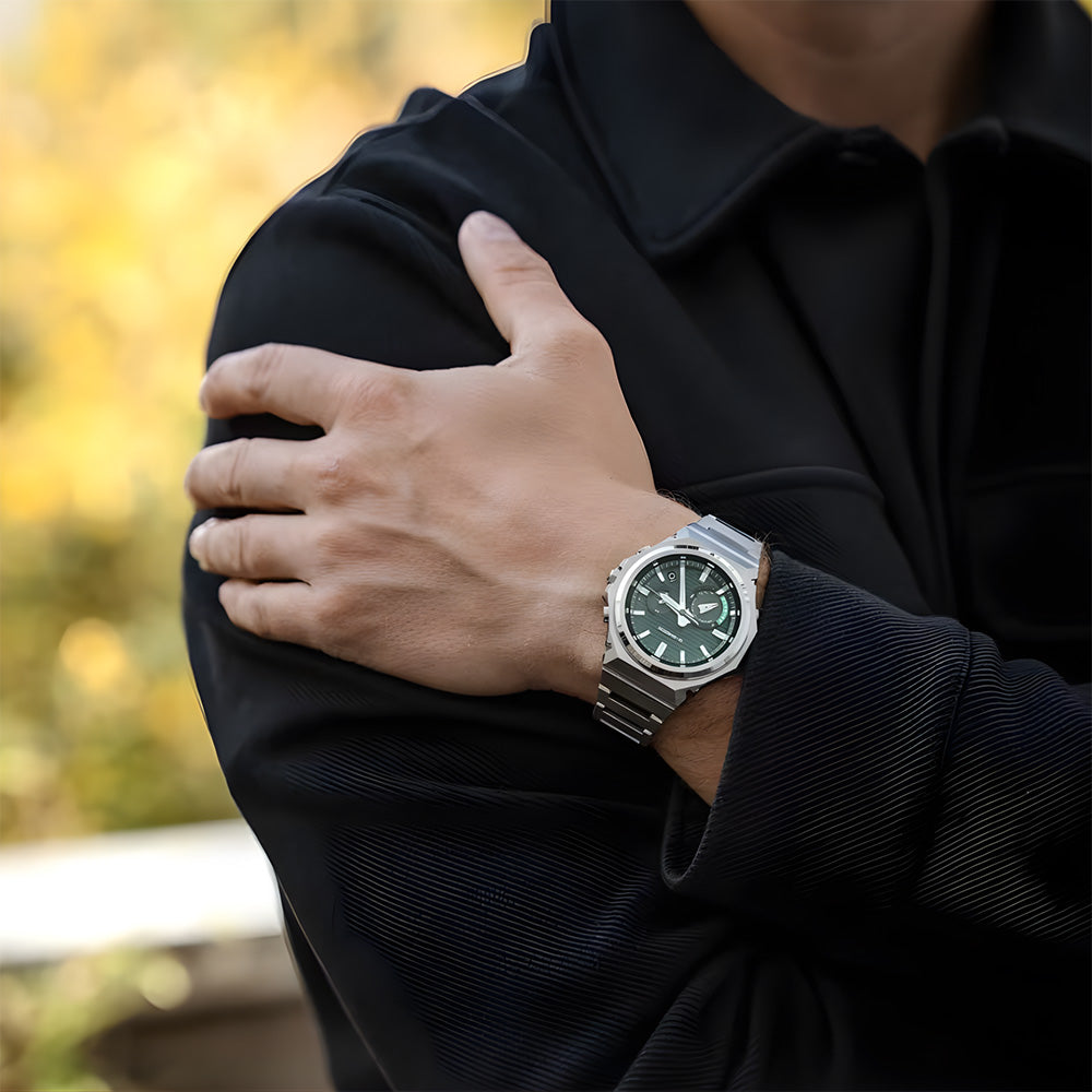 Casio G-Shock Bluetooth Tough Solar Green Dial Watch GST-B1000D-3ADR