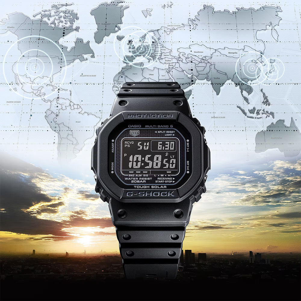 Casio G-Shock Tough Solar Black Dial Watch GW-5000HS-1DR