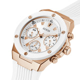 Guess Athena Multifunction White Dial Ladies Watch | GW0030L3