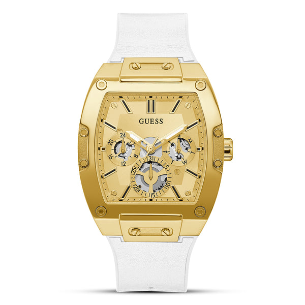 Guess Phoenix Multifunction Gold Dial Men's Watch | GW0202G6