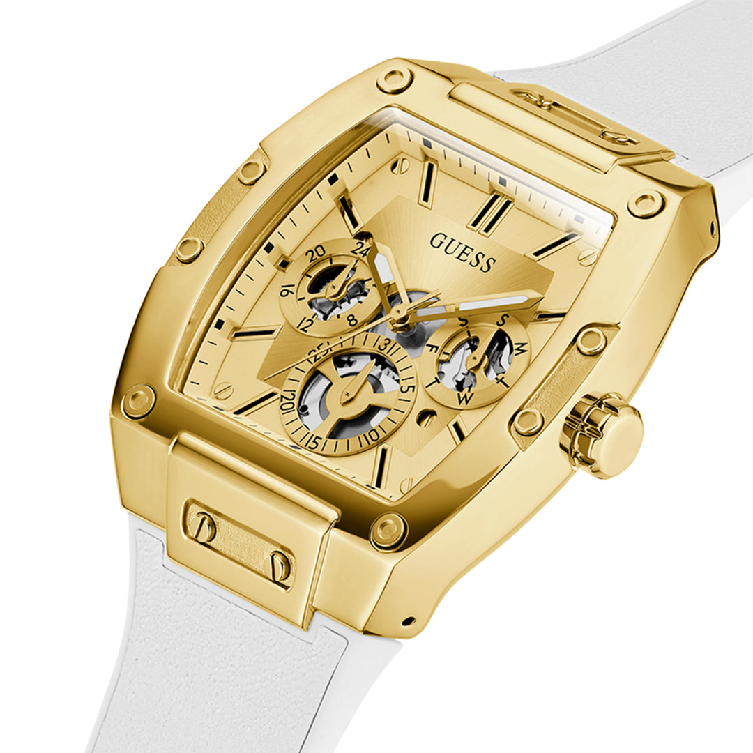 Guess Phoenix Multifunction Gold Dial Men's Watch | GW0202G6