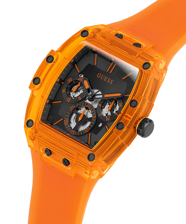 Guess Phoenix Orange Multi-Function Men's Watch GW0203G10