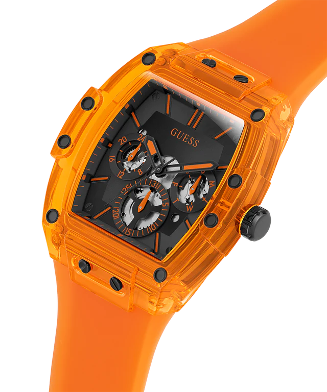 Guess Phoenix Orange Multi-Function Men's Watch GW0203G10