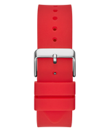 Guess Phoenix Red Multi-function Clear Strap Men's Watch GW0203G5