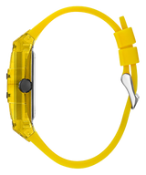 Guess Yellow Multi-function Clear Silicon Strap Men's Watch GW0203G6