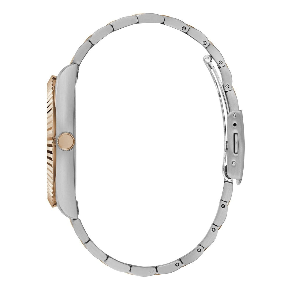 Guess Connoisseur Two Tone Blue Dial Men's Watch GW0265G12