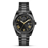 Guess Classic Black Dial with Day-Date Men's Watch | GW0265G4