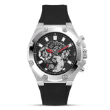 Guess Third Gear Multifunction Black Dial Men's Watch | GW0334G1