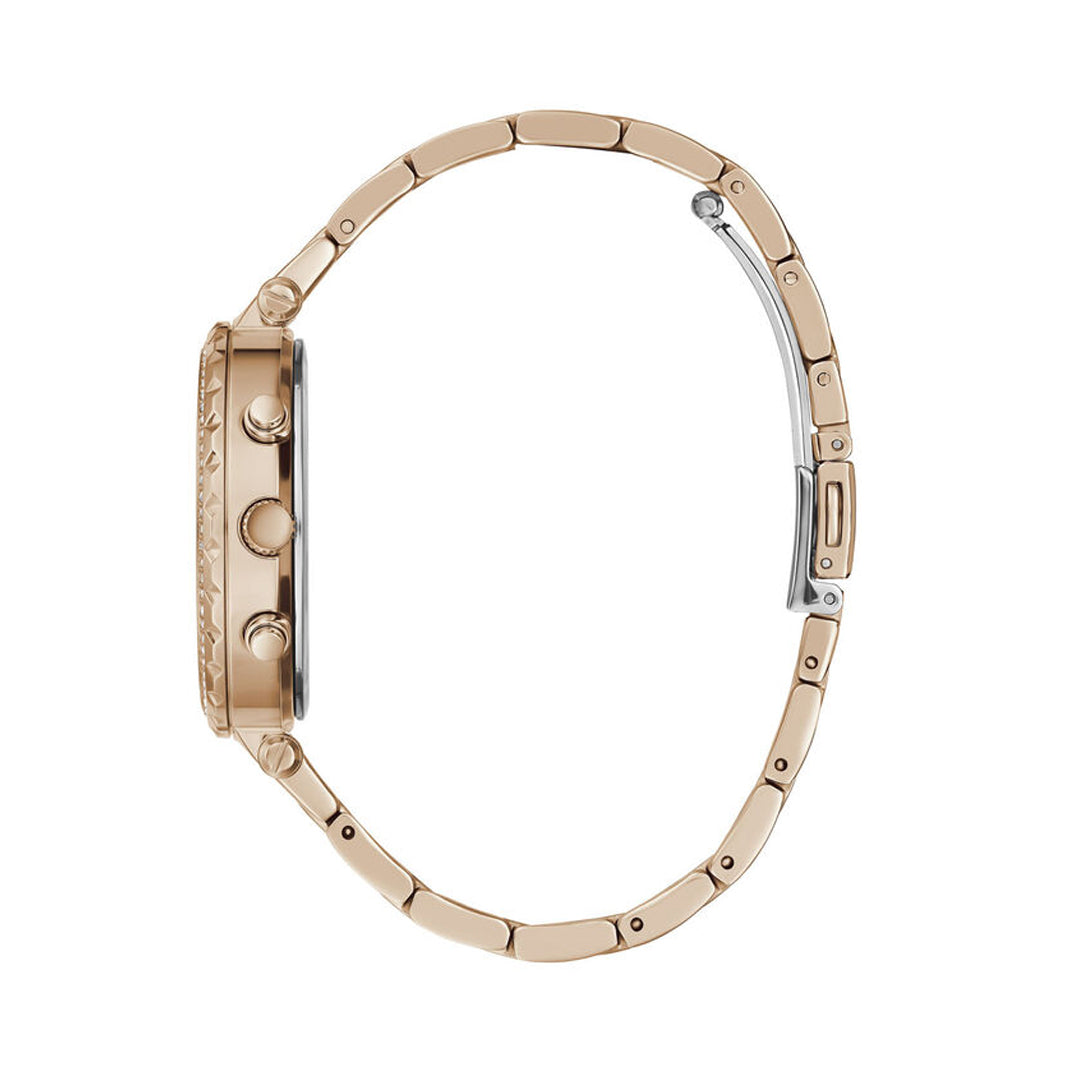 Guess Solstice Multifunction Clear Grey Dial Ladies Watch | GW0403L3