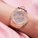 Guess Active Life Multifunction Pink Dial Ladies Watch | GW0409L3