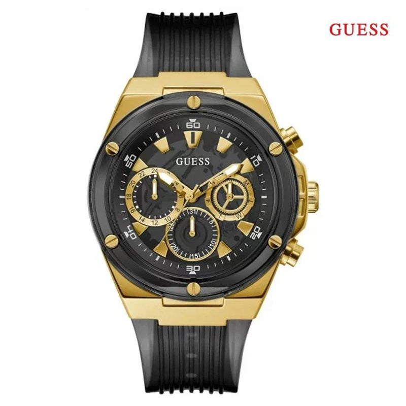 Guess Poseidon Gold & Black Men's Watch GW0425G1