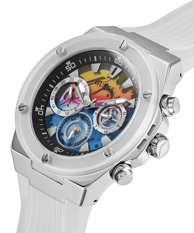 Guess Rainbow Dial Multi-Function Men's Watch GW0425G4