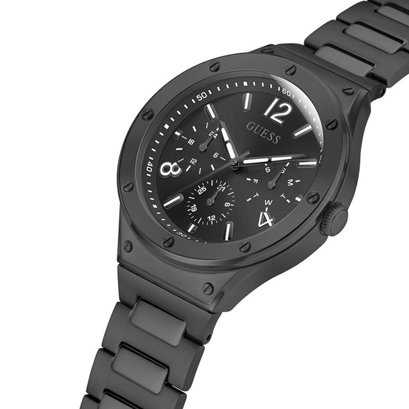 Guess Scope Multifunction Black Dial Men's Watch | GW0454G3