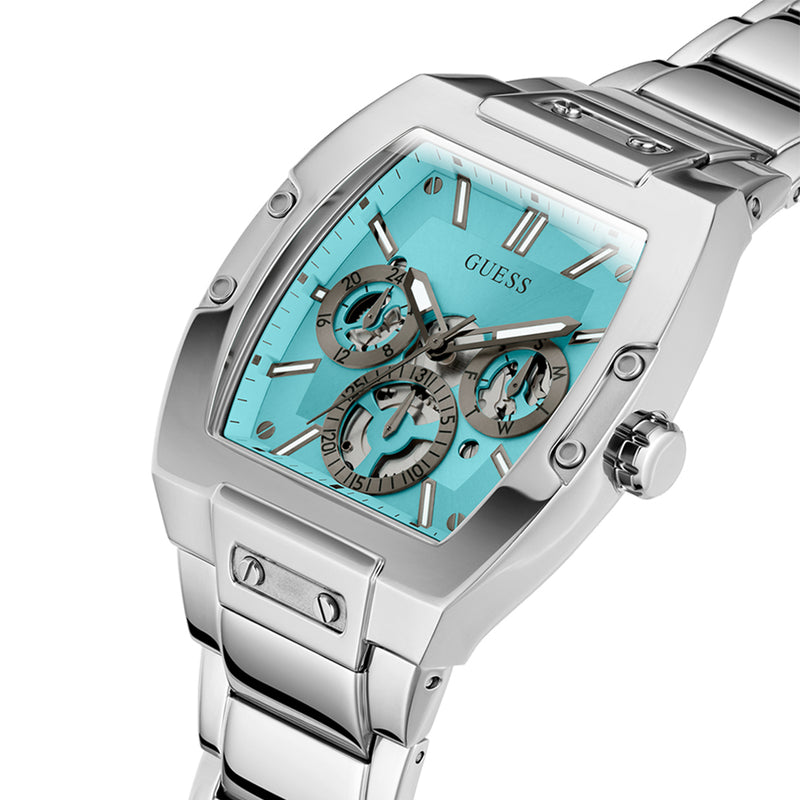 Guess Phoenix Multifunction Aqua Dial Men's Watch | GW0456G4