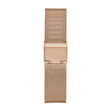 Guess Iconic Triangle Rose Gold Dial Ladies Watch | GW0477L3