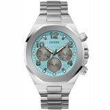 Guess Empire Aqua Dial Chronograph Men's Watch GW0489G3