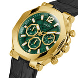 Guess Edge Multifunction Green Dial Men's Watch | GW0492G3