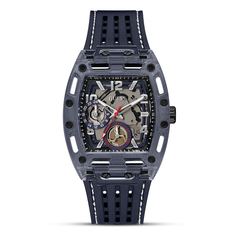 Guess Phoenix Blue Navy Multi-Multifunction Men's Watch| GW0499G1