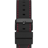 GUESS Black-Red Multifunction Men's Watch| GW0499G4