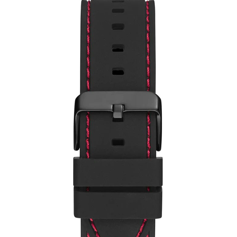 GUESS Black-Red Multifunction Men's Watch| GW0499G4