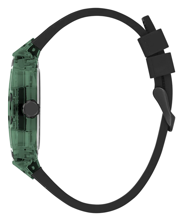 GUESS Black Green Multi-function Men's Watch| GW0499G7