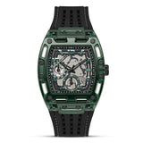 GUESS Black Green Multi-function Men's Watch | GW0499G7