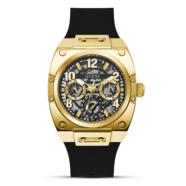 Guess Prodigy Black Gold Tone Multi-function Watch | GW0569G2