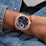 Guess Headline Rose-Gold Tone MULTI-FUNCTION Men's Watch| GW0571G2