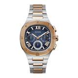 Guess Headline 2 Tone Multi-function Mens Watch GW0572G4