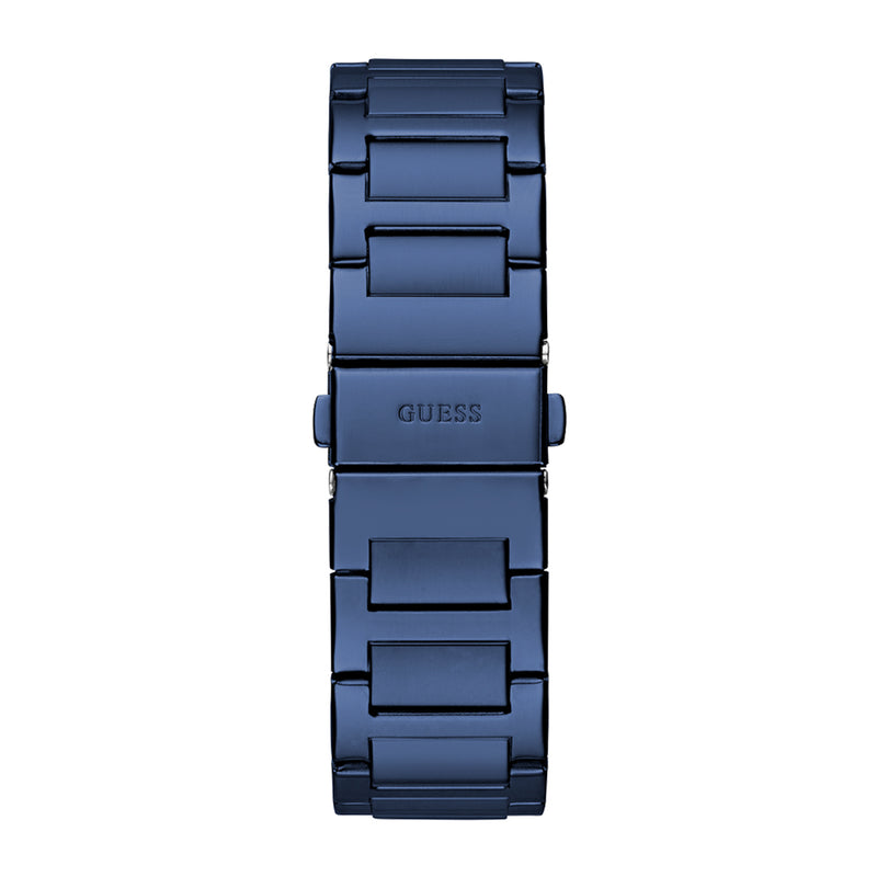 Guess Dress Multifunction Square Blue Dial Men's Watch | GW0631G3