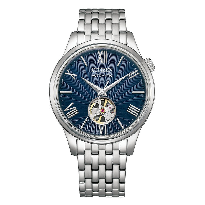 Citizen "Open Heart" Blue Dial Automatic Men's Watch| NH9130-84L