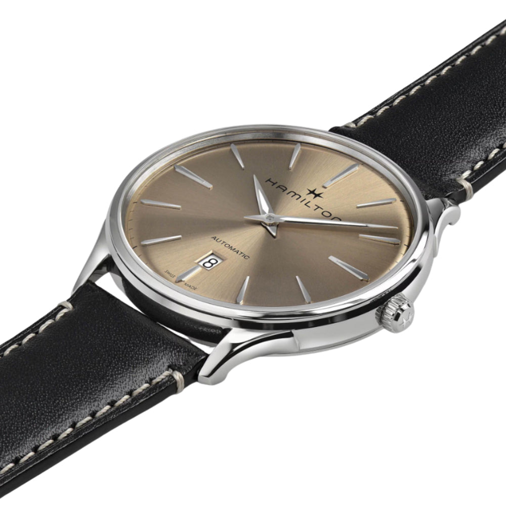 Hamilton Jazzmaster Thinline Automatic Brown Dial Watch | H38525721