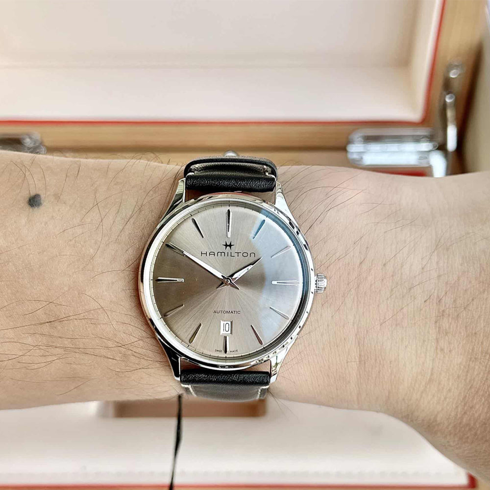 Hamilton Jazzmaster Thinline Automatic Brown Dial Watch | H38525721