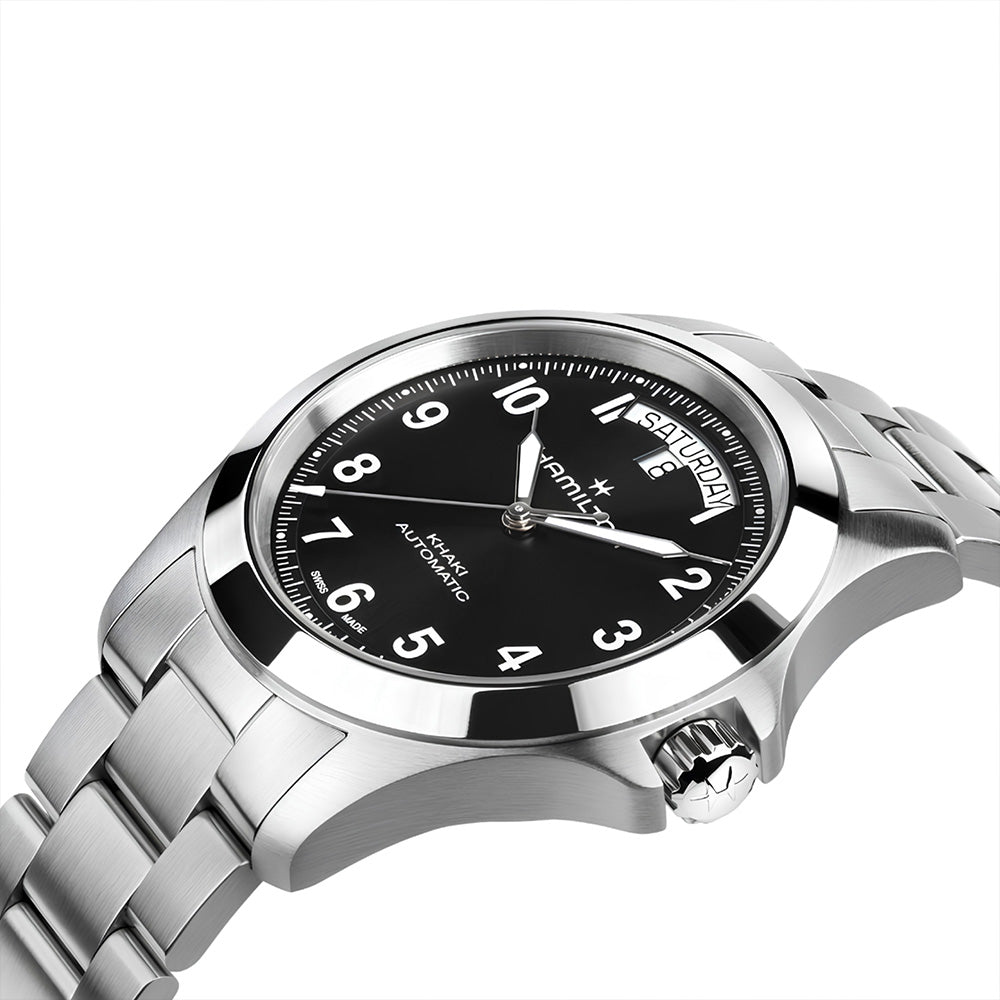 Hamilton Field King Automatic Black Dial Watch | H64475131