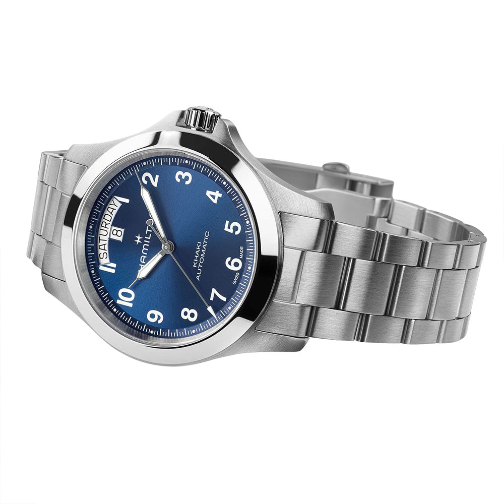 Hamilton Field King Automatic Blue Dial Watch | H64475140