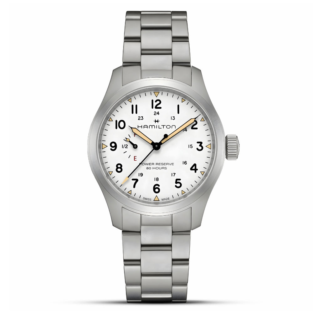 Hamilton Khaki Field Mechanical White Dial Men's Watch | H69509110