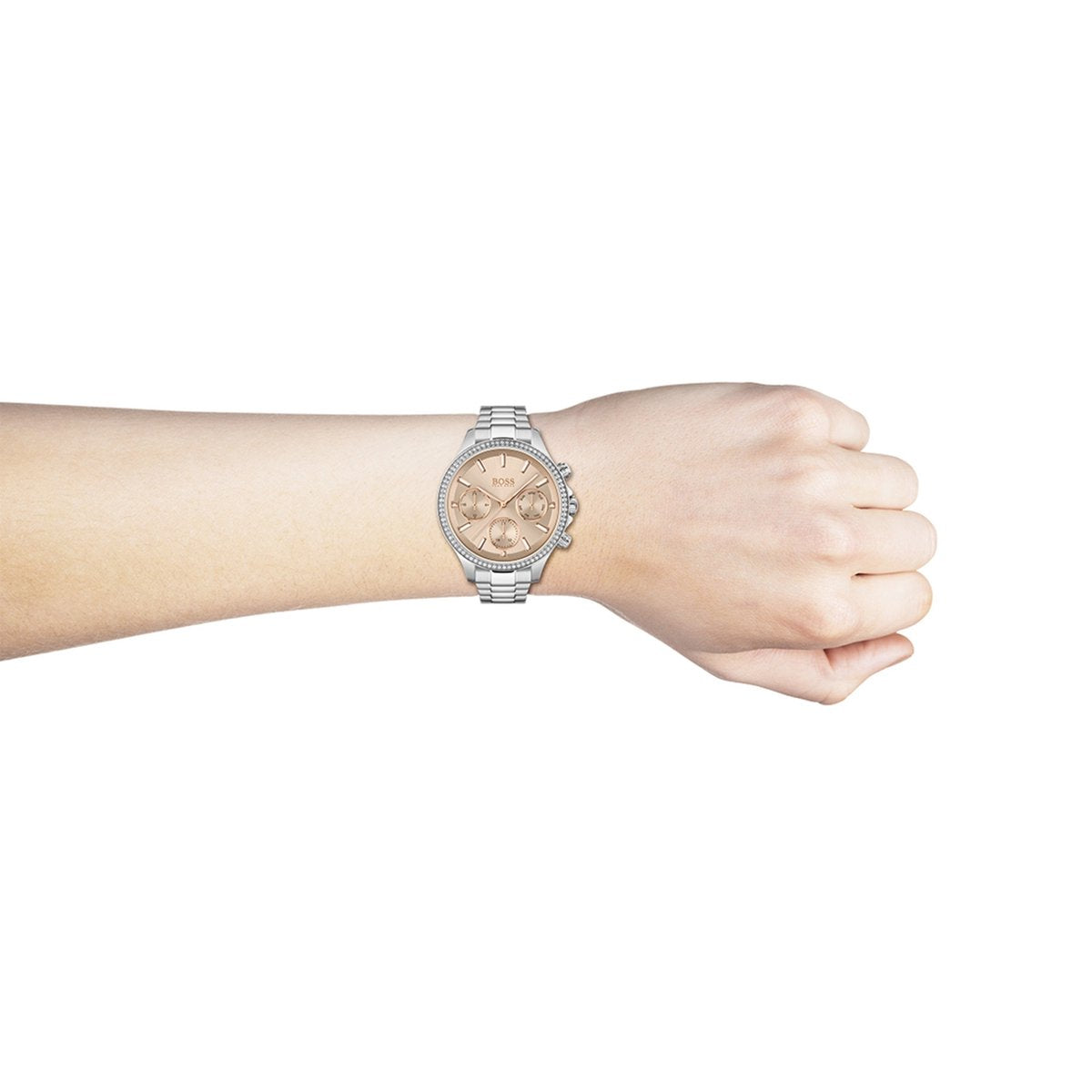 Hugo Boss Hera Rose Gold Dial Women's Watch| HB1502565