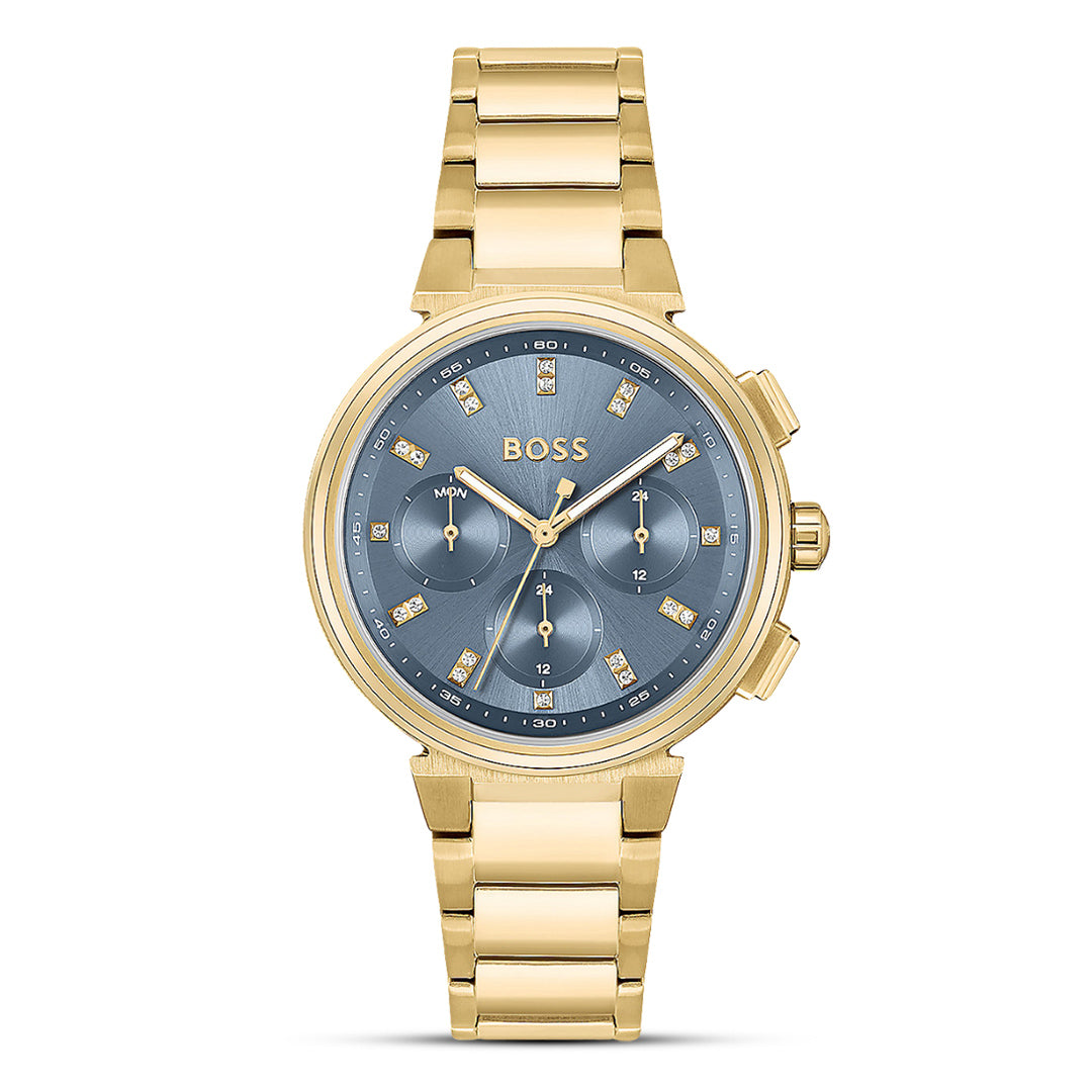 Hugo Boss Chronograph Ace Blue Dial Ladies Watch | HB1502677