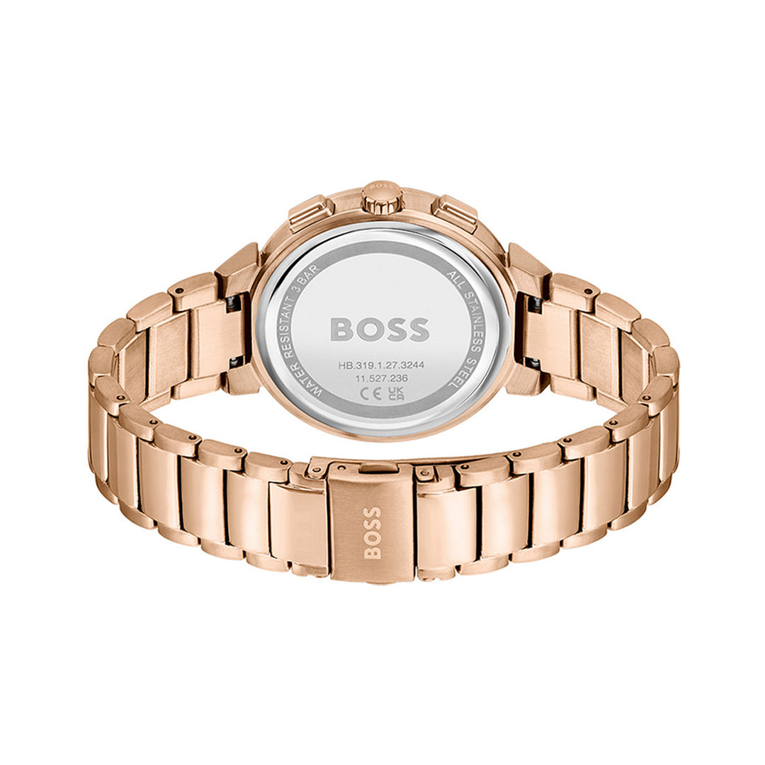 Hugo Boss Chronograph Rose Gold Dial Ladies Watch | HB1502678